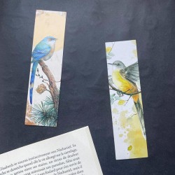 Marque pages oiseaux