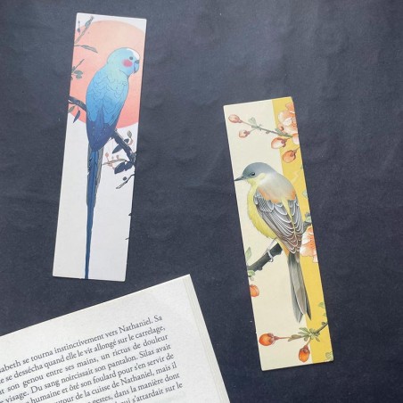 Marque pages oiseaux
