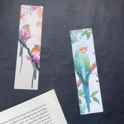 Marque pages oiseaux
