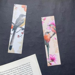 Marque pages oiseaux