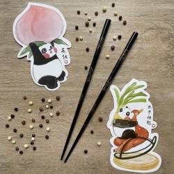 Cartes postales pandas...