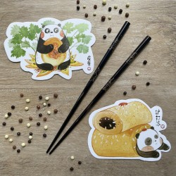 Cartes postales pandas...