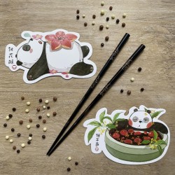 Cartes postales pandas...