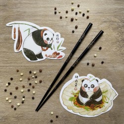 Cartes postales pandas...