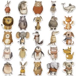 Autocollants animaux