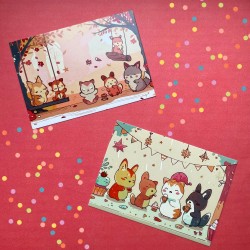 Cartes postales animaux...