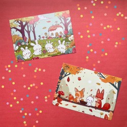 Cartes postales animaux...