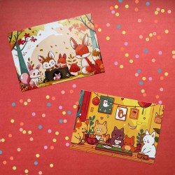 Cartes postales animaux...