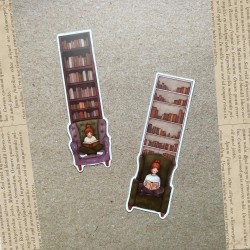 Marque pages bibliothèques