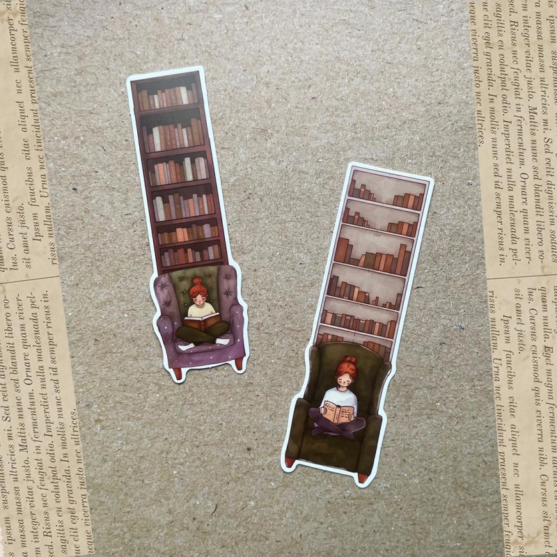 Marque pages bibliothèques