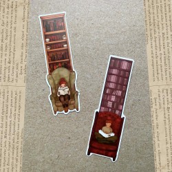 Marque pages bibliothèques