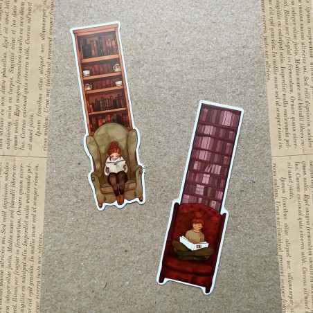 Marque pages bibliothèques