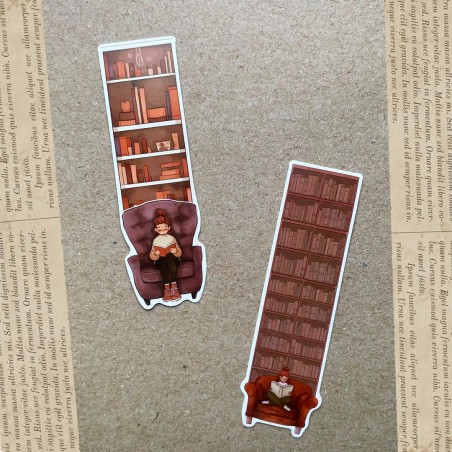 Marque pages bibliothèques