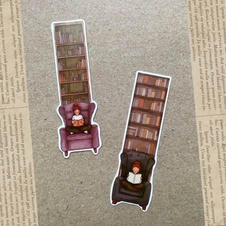 Marque pages bibliothèques