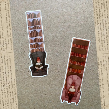 Marque pages bibliothèques