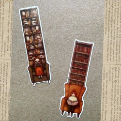 Marque pages bibliothèques