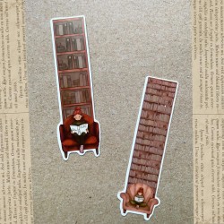 Marque pages bibliothèques