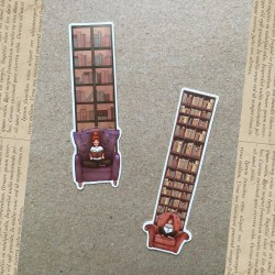 Marque pages bibliothèques