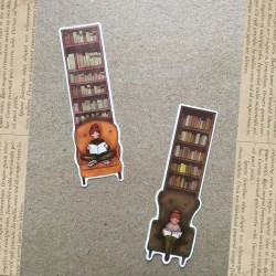 Marque pages bibliothèques