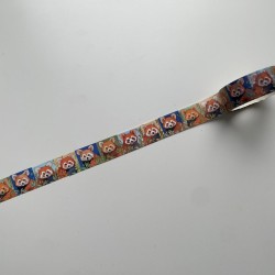 Washi tape pandas roux