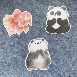 Cartes postales trio...