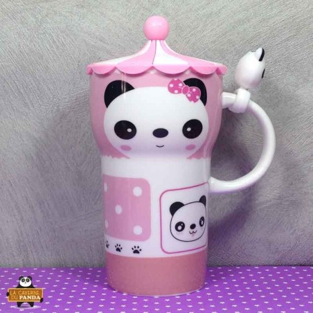 Mug "lovely" panda
