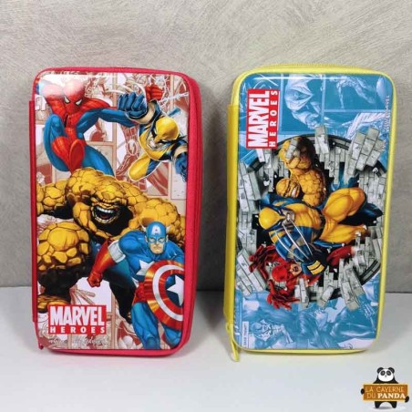 Trousse  double Marvel Heroes