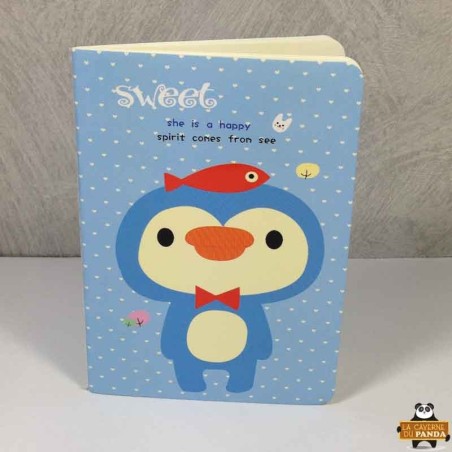 Carnet de note "sweet pingouin"